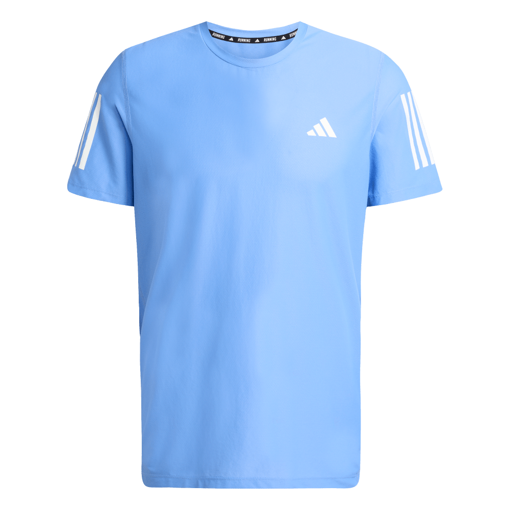 Adidas Otr B Tee Camiseta Manga Corta azul de hombre para correr