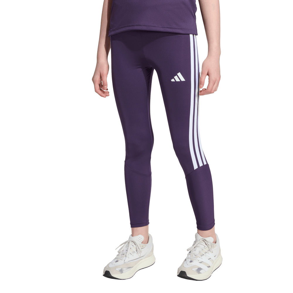 Adidas Jg Tr-Es 3S Leg Licra morado de niña para entrenamiento