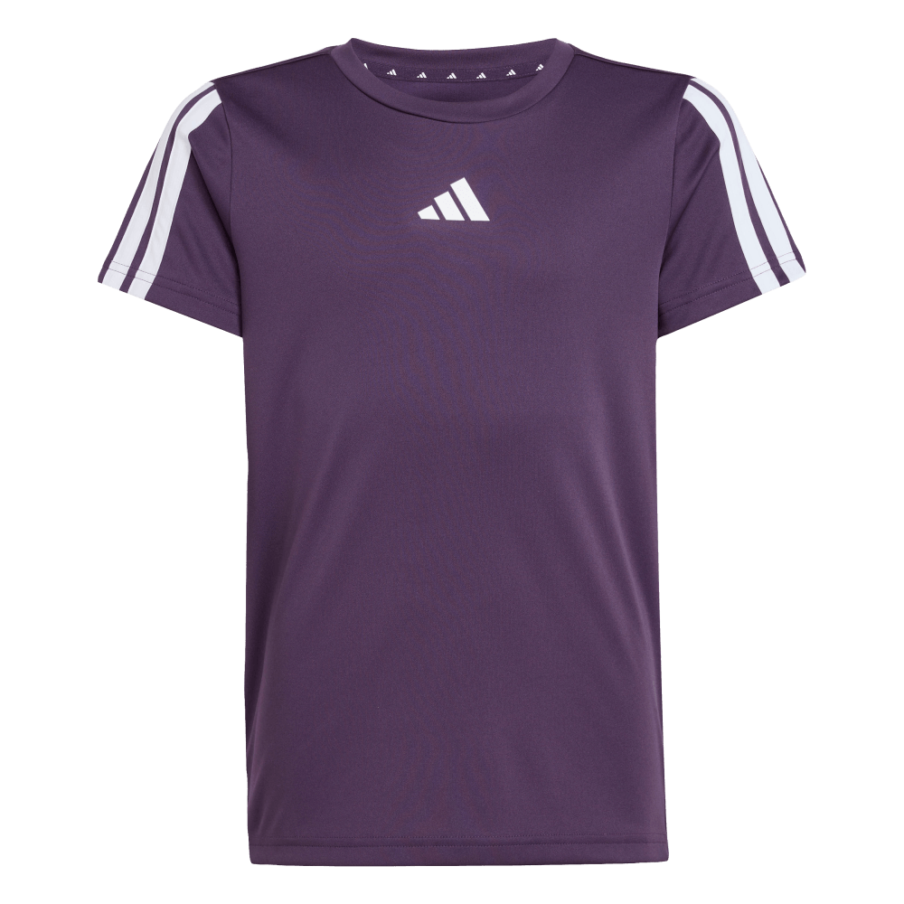 Adidas Jg Tr-Es 3S Tee Camiseta Manga Corta morado de niña para entrenamiento