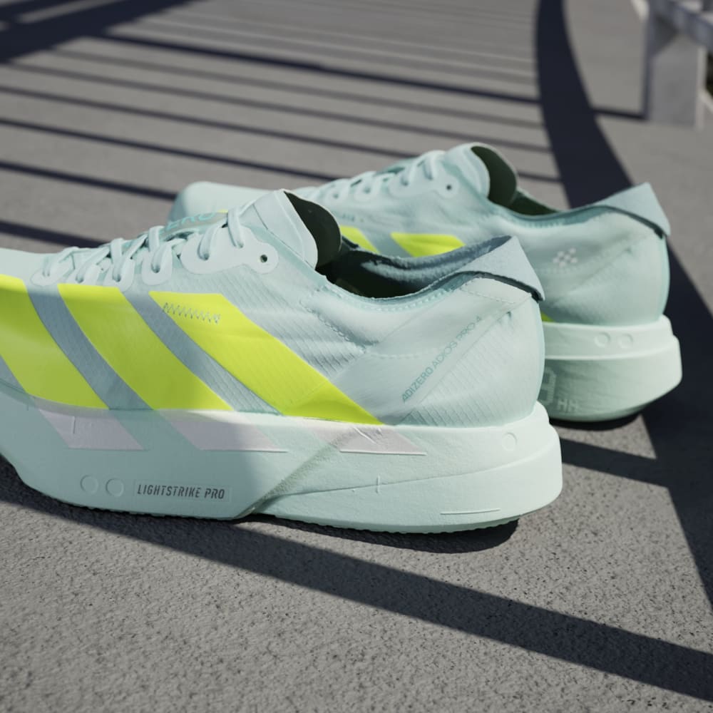 Adidas Tenis Adizero Adios Pro 4 azul de mujer para correr