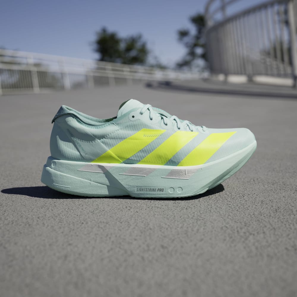 Adidas Tenis Adizero Adios Pro 4 azul de mujer para correr