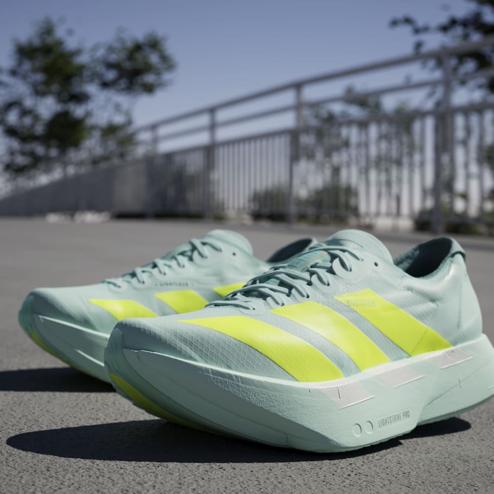 Adidas Tenis Adizero Adios Pro 4 azul de mujer para correr