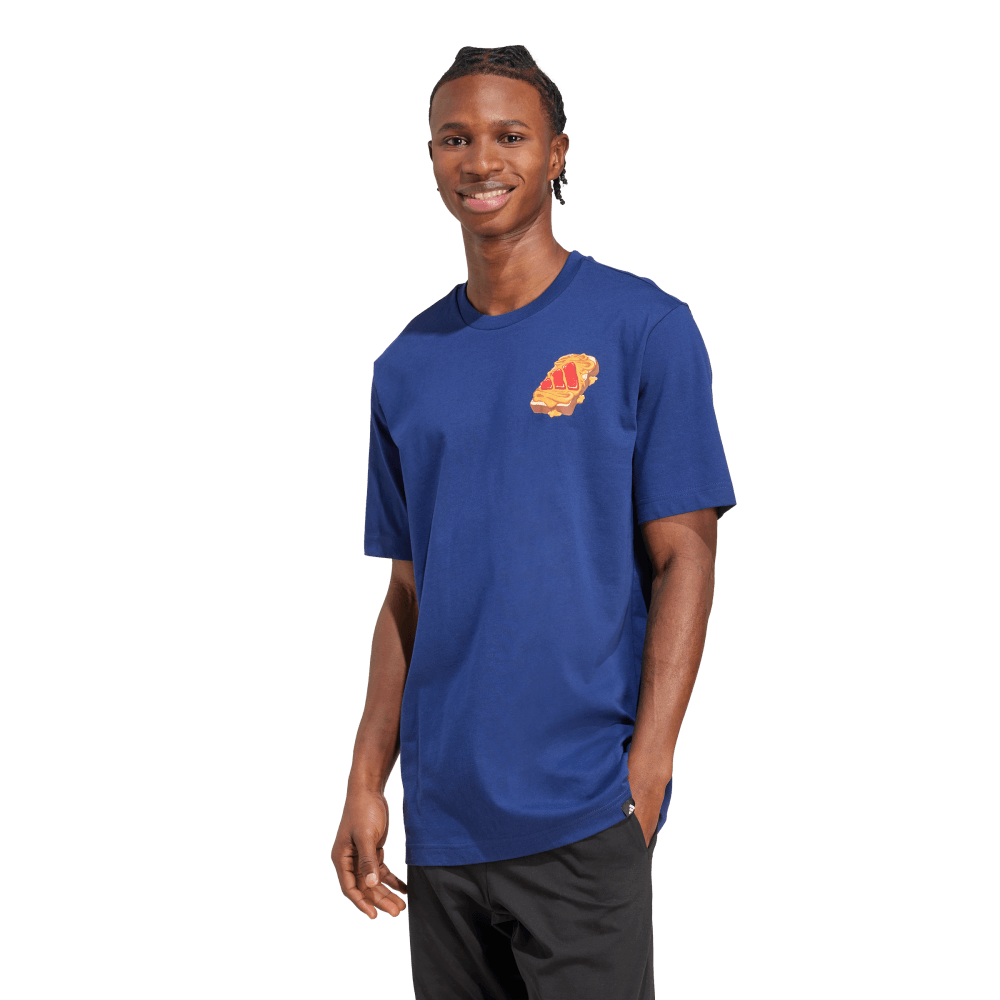 Adidas M Pb&J T Camiseta Manga Corta azul de hombre lifestyle