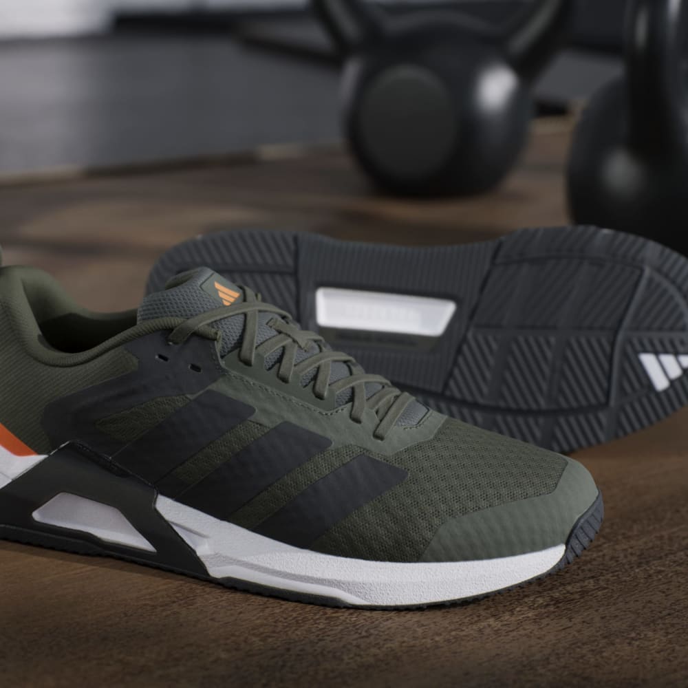 Adidas Tenis Dropset Control verde de hombre para entrenamiento