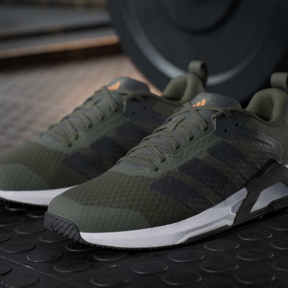 Adidas Tenis Dropset Control verde de hombre para entrenamiento