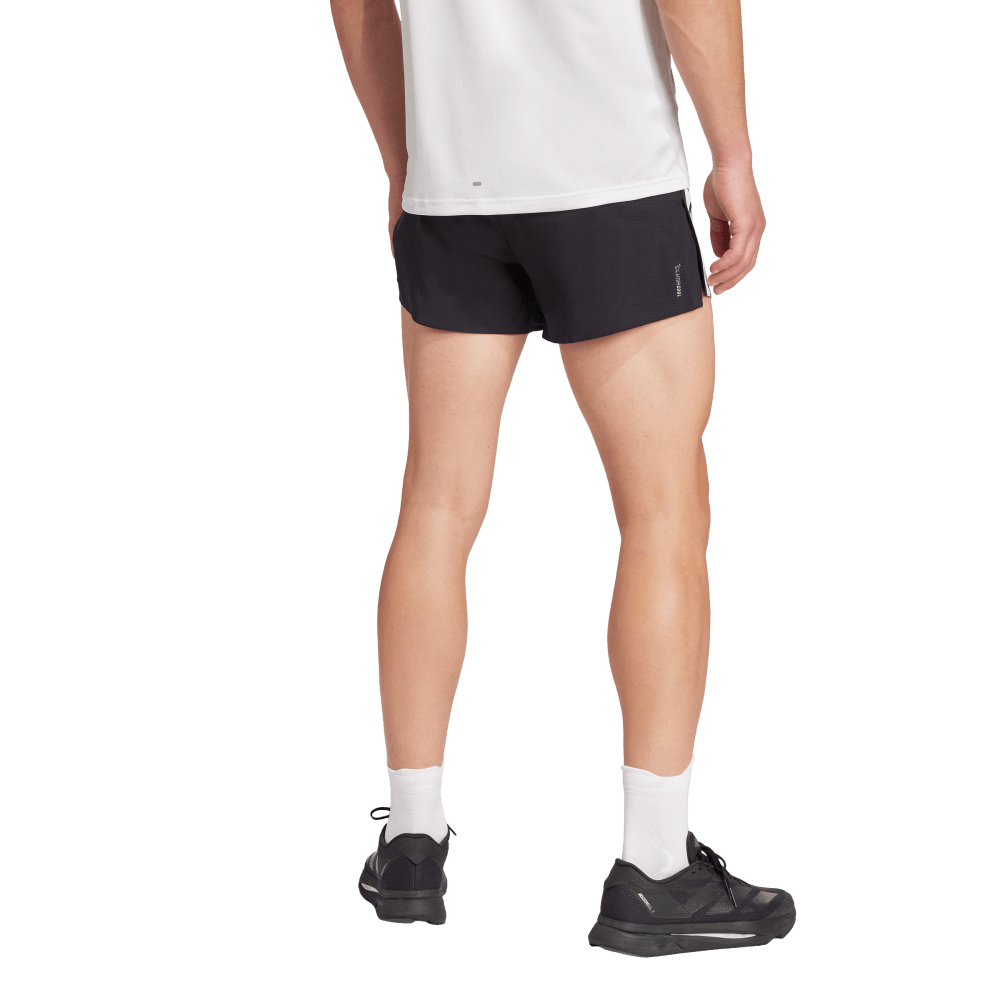 Adidas Adizero Gel M Pantaloneta negro de hombre para correr