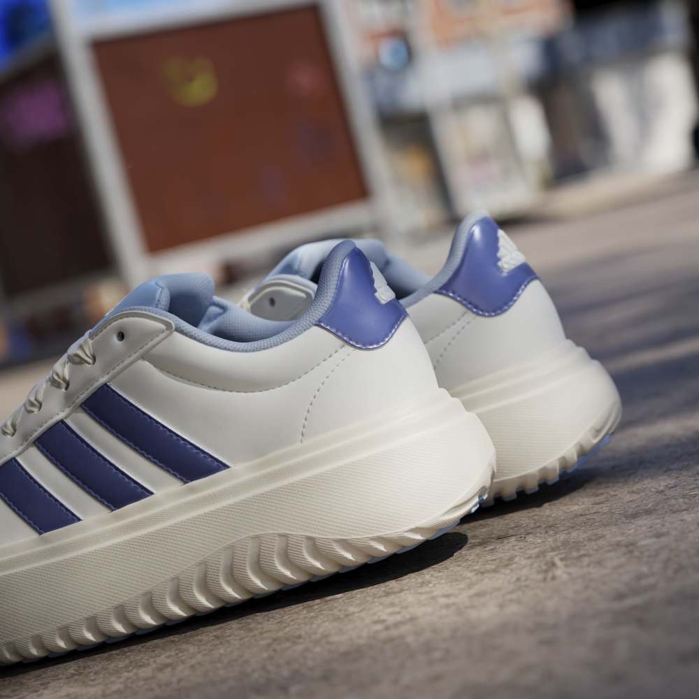 Adidas Tenis Adidas Grand Court De Plataforma blanco de mujer lifestyle