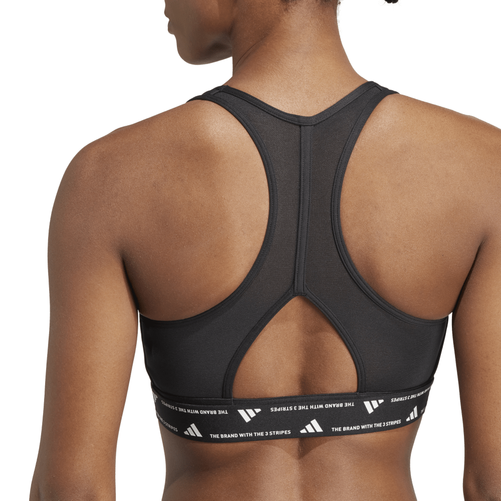 Adidas Top Deportivo Powerreact For Training negro de mujer para entrenamiento