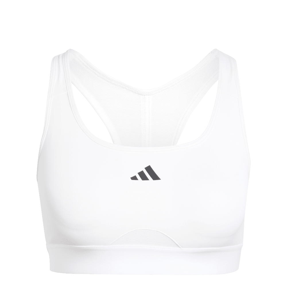Adidas Top Deportivo Powerreact For Training blanco de mujer para entrenamiento