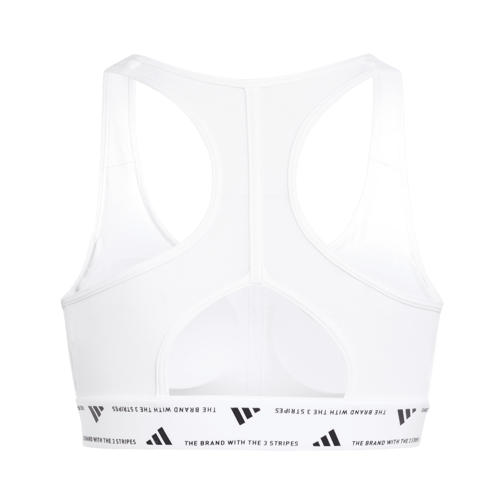 Adidas Top Deportivo Powerreact For Training blanco de mujer para entrenamiento