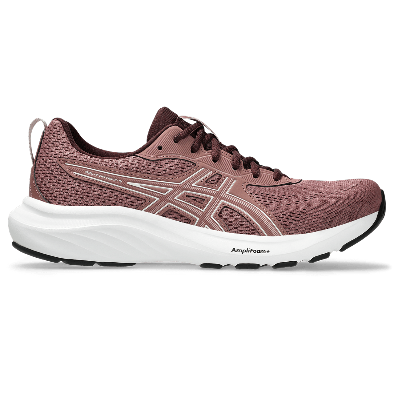 Asics Gel-Contend 9 Tenis beige de mujer para correr