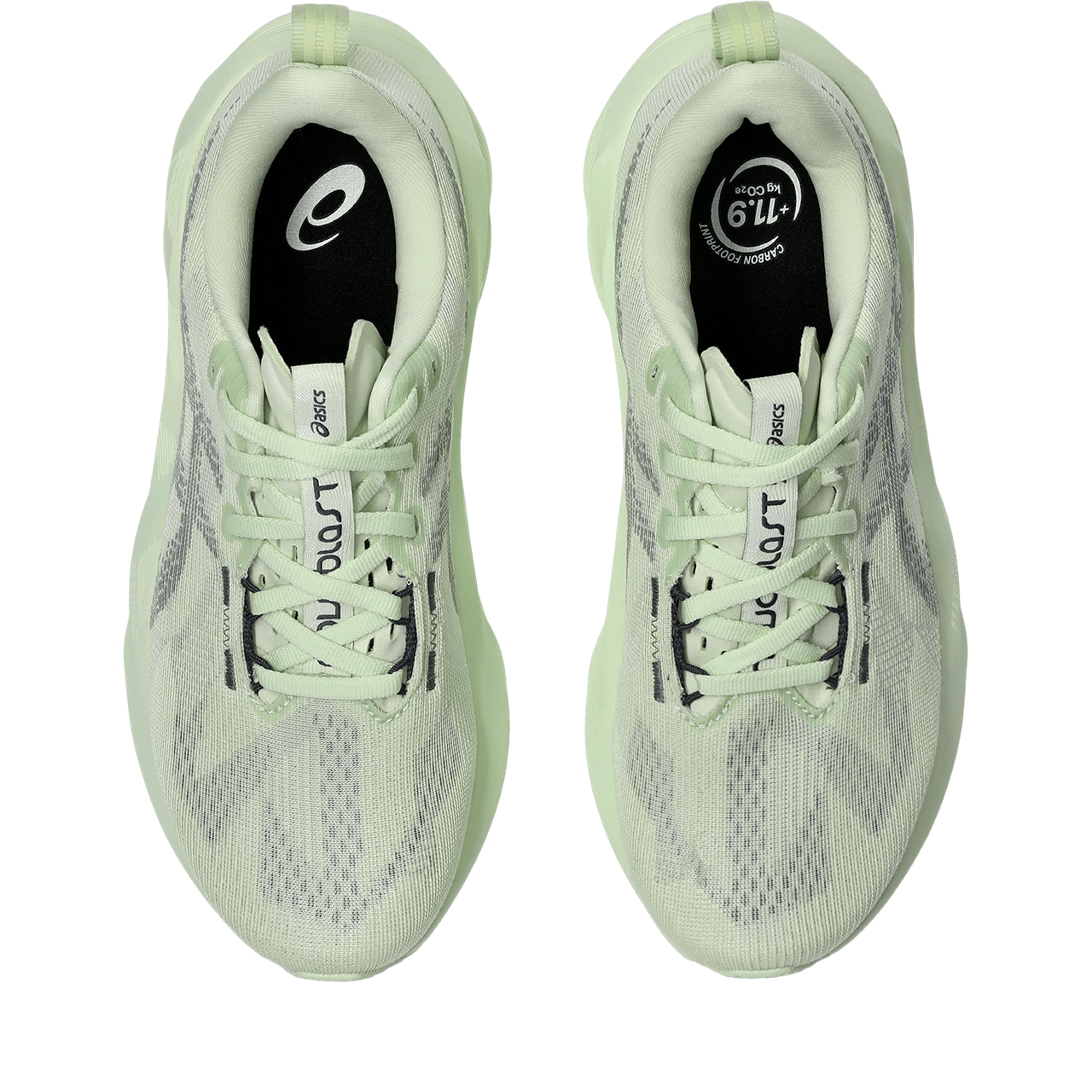 Asics Novablast 5 Tenis azul de mujer para correr