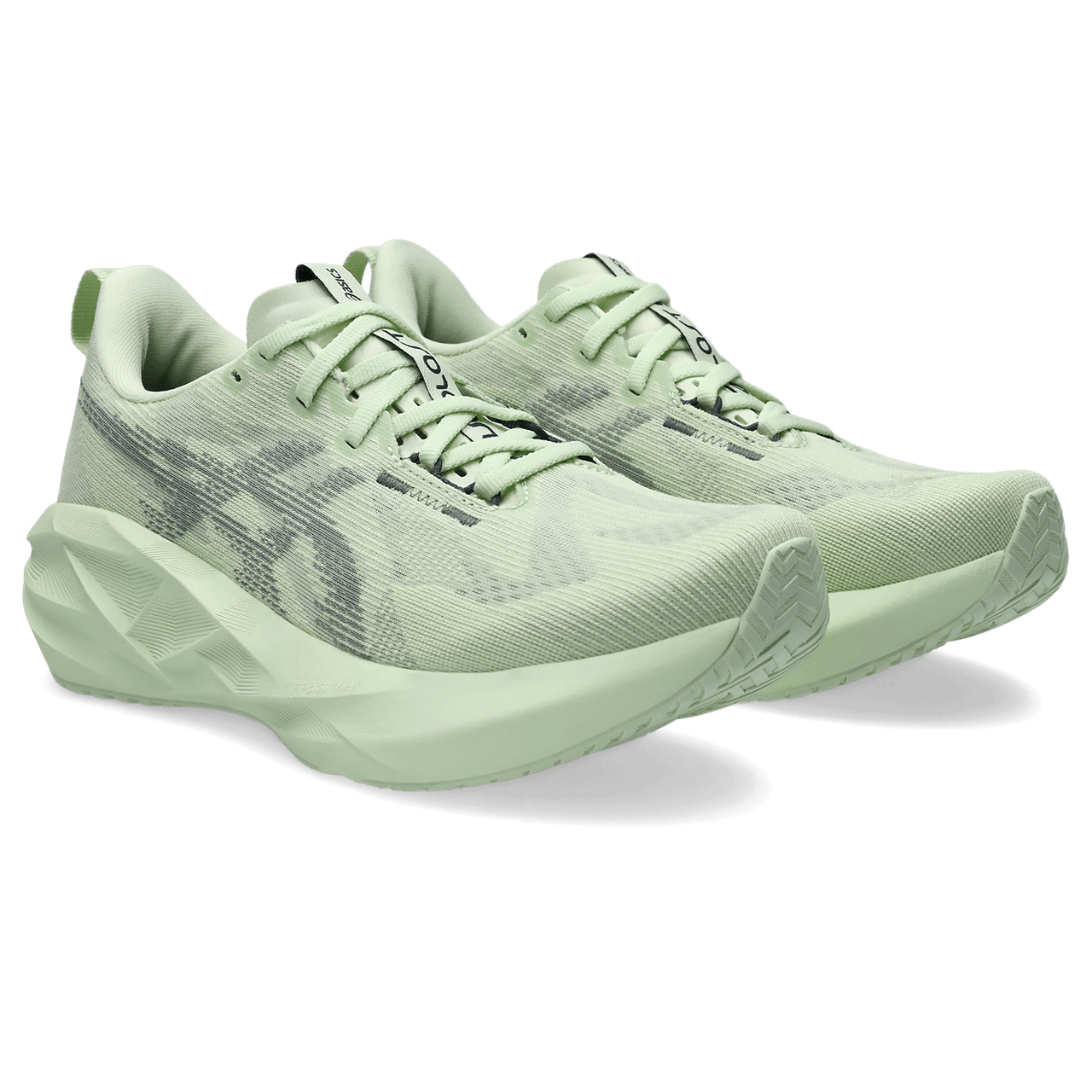 Asics Novablast 5 Tenis azul de mujer para correr