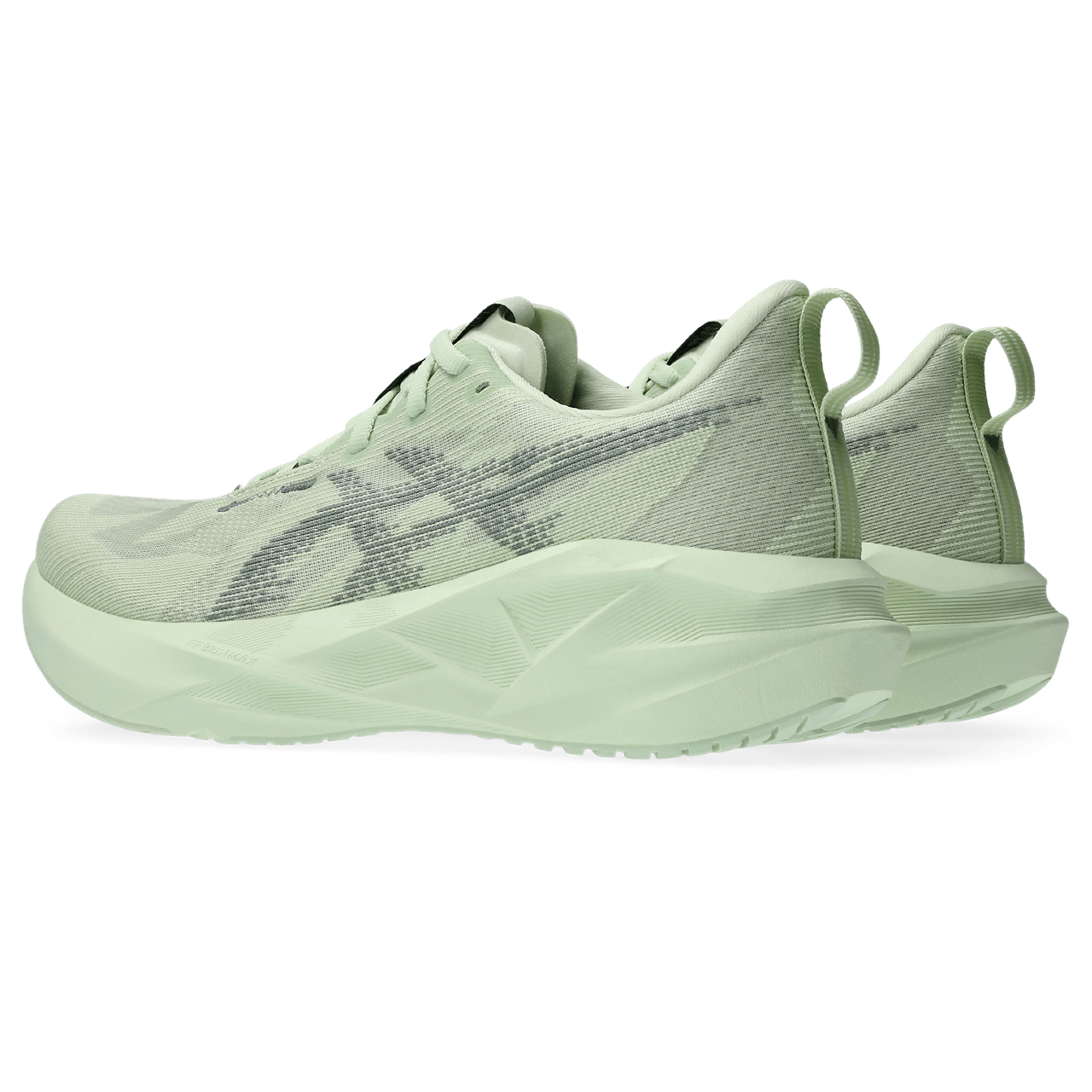 Asics Novablast 5 Tenis azul de mujer para correr