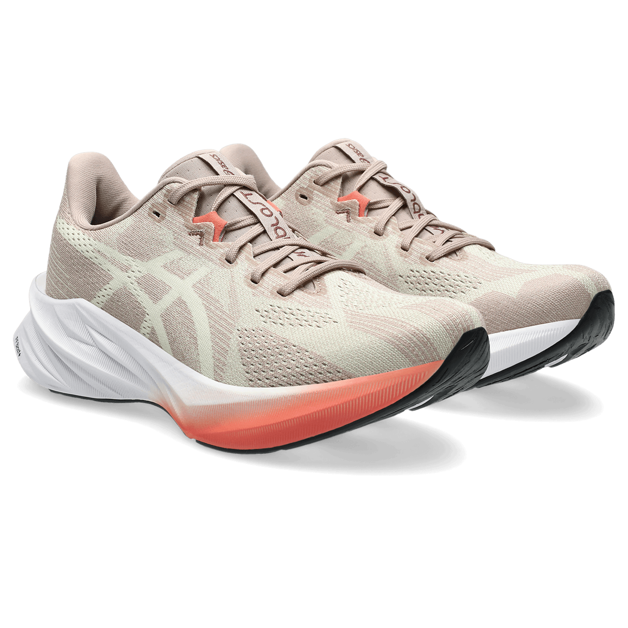 Asics Dynablast 5 Tenis beige de mujer para correr