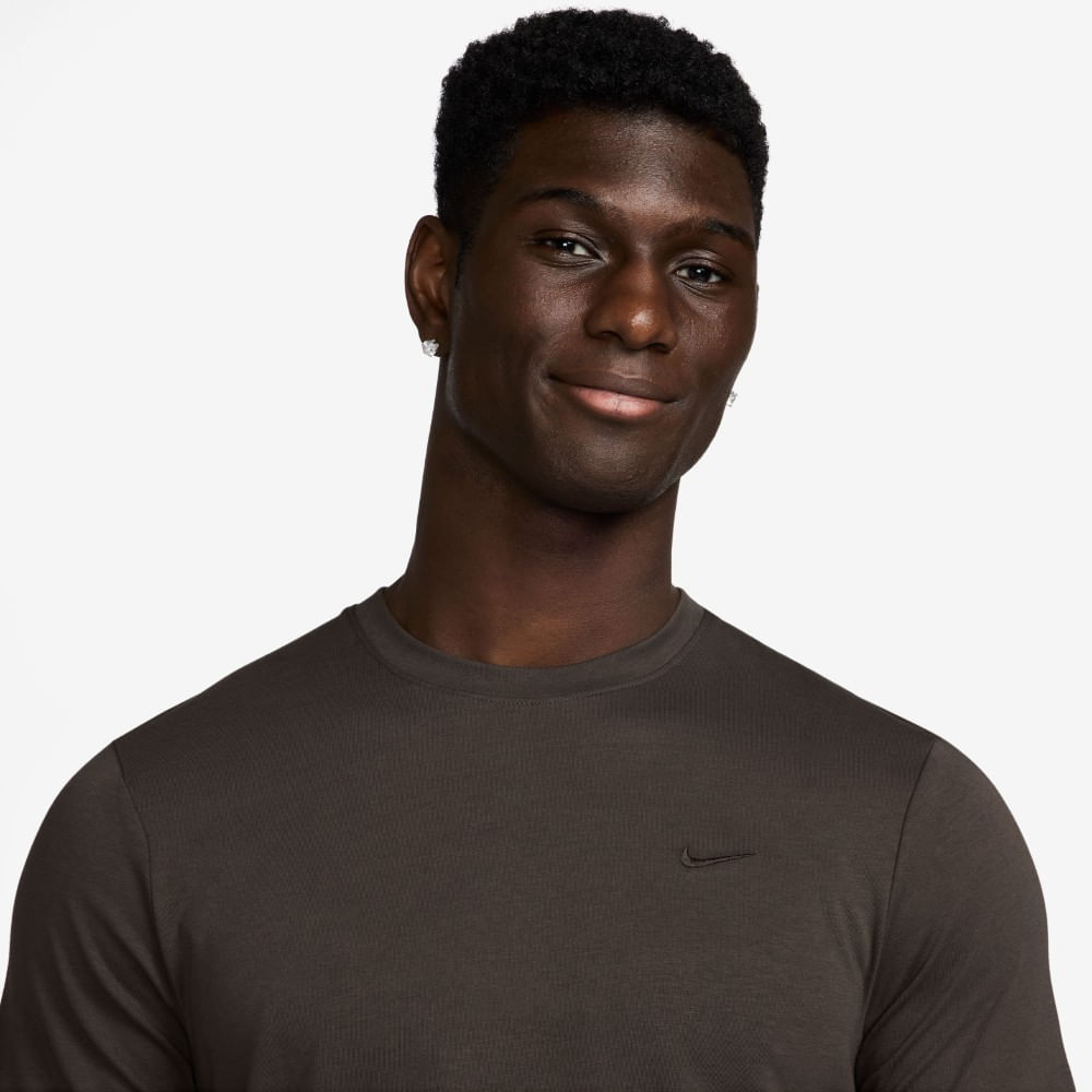 Nike M Nk Df Primary Stmt Ss Camiseta Manga Corta cafe de hombre para entrenamiento