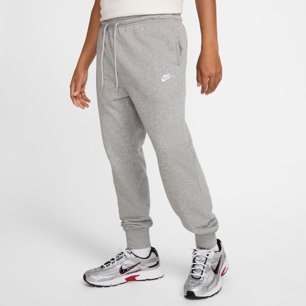 Nike M Nk Club Ft Jogger Pantalón gris de hombre lifestyle