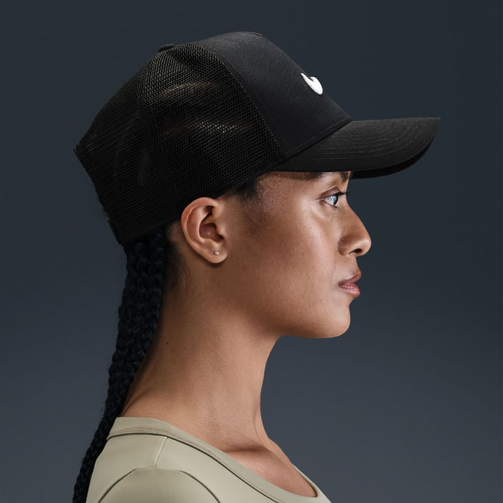 Nike U Nk Rise Cap S Cb Swsh Tkr L Gorra negro de hombre lifestyle