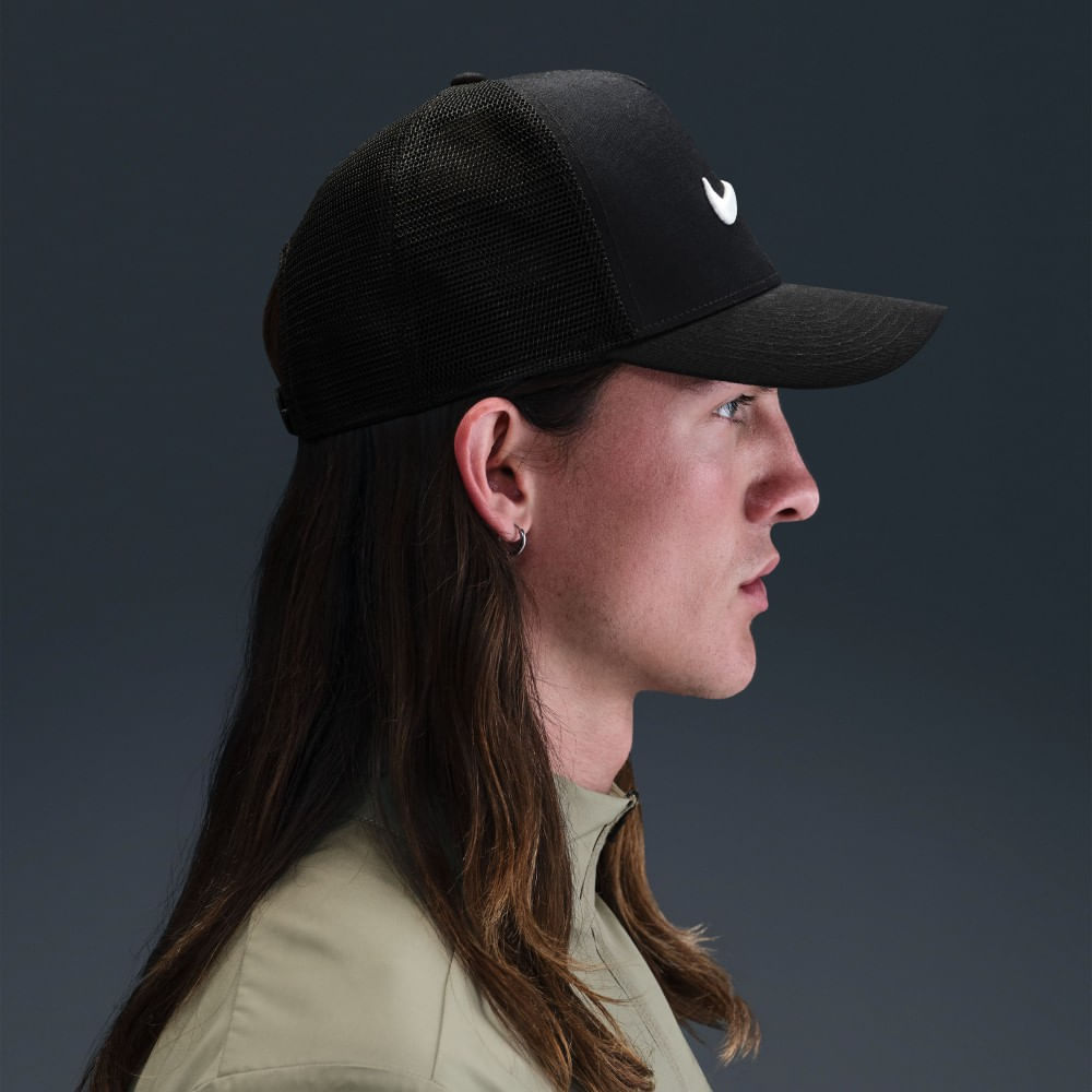 Nike U Nk Rise Cap S Cb Swsh Tkr L Gorra negro de hombre lifestyle