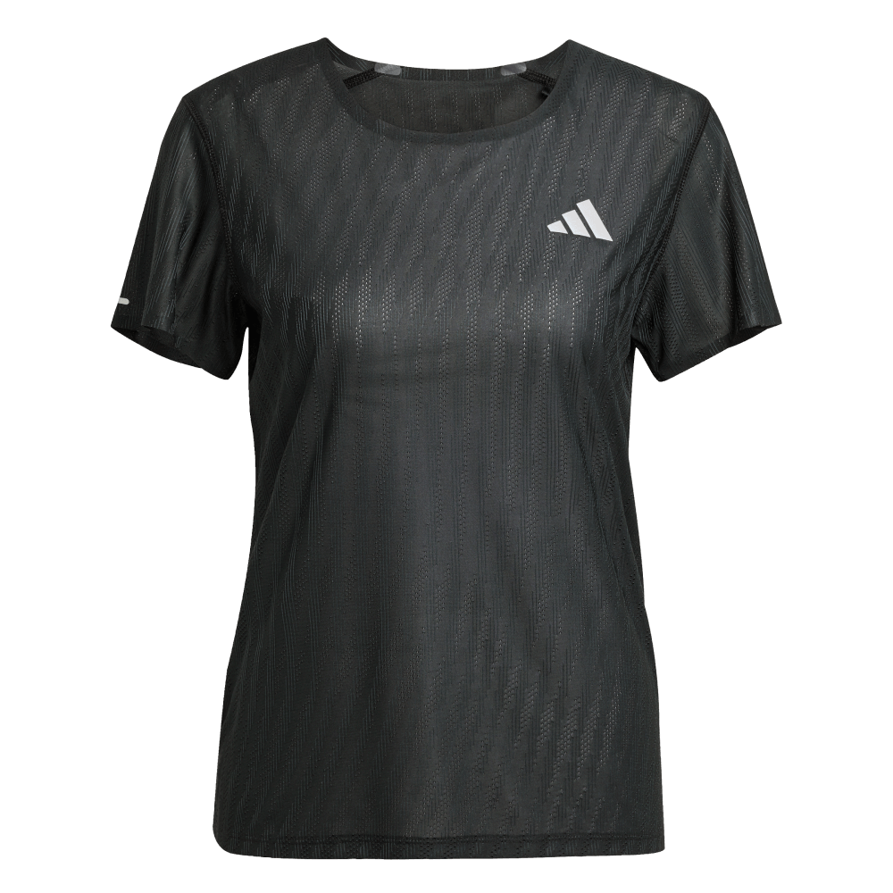 Adidas Camiseta Climacool+ Adi365 Running Manga Corta negro de mujer para correr