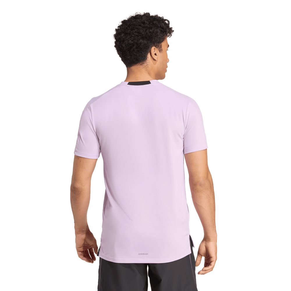 Adidas Camiseta Designed For T Manga Corta morado de hombre para entrenamiento