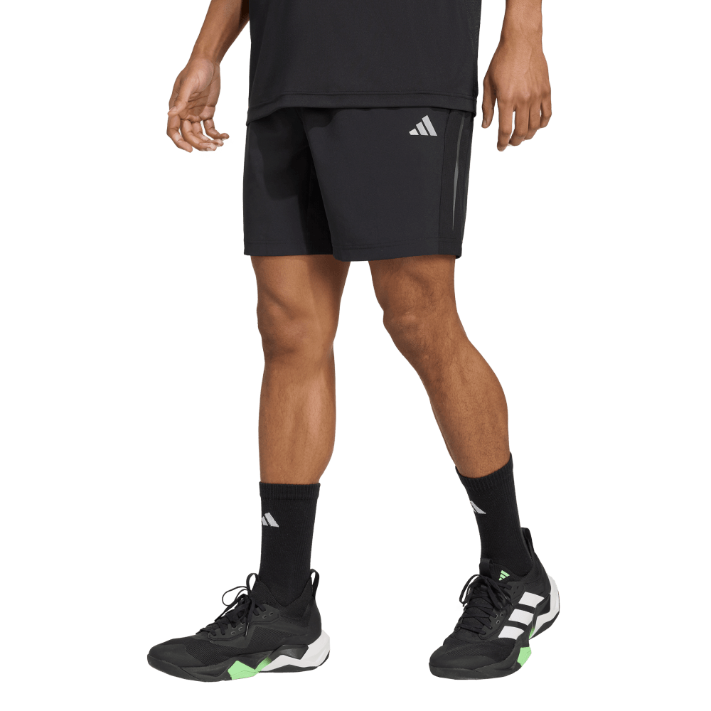 Adidas Short Tech Apparel negro de hombre para entrenamiento