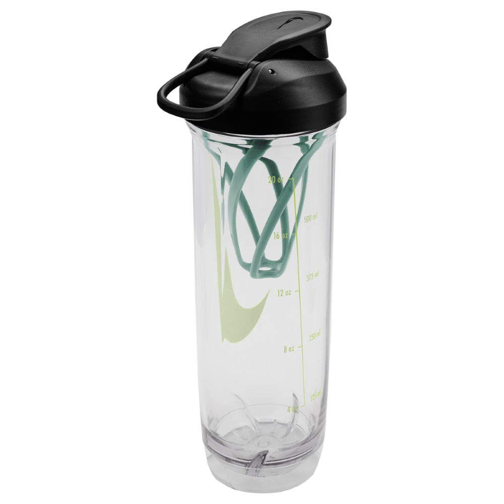 Nike Tr Recharge Shaker Bottle Botella blanco de hombre para entrenamiento