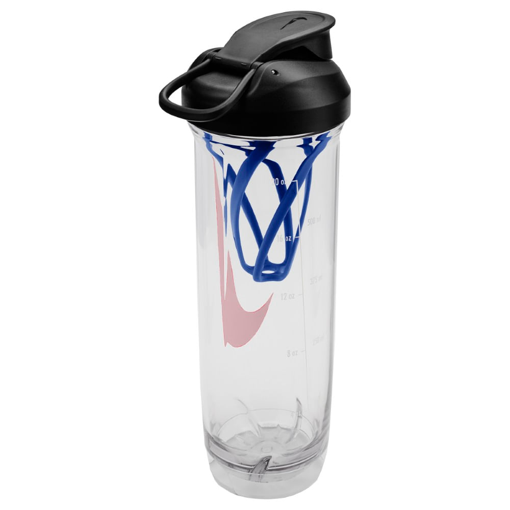 Nike Tr Recharge Shaker Bottle Botella blanco de hombre para entrenamiento
