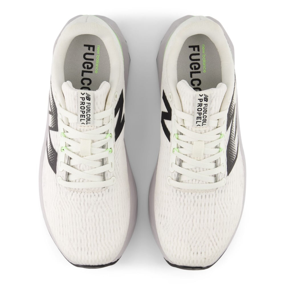 New Balance Propel V5 Tenis blanco de mujer para correr