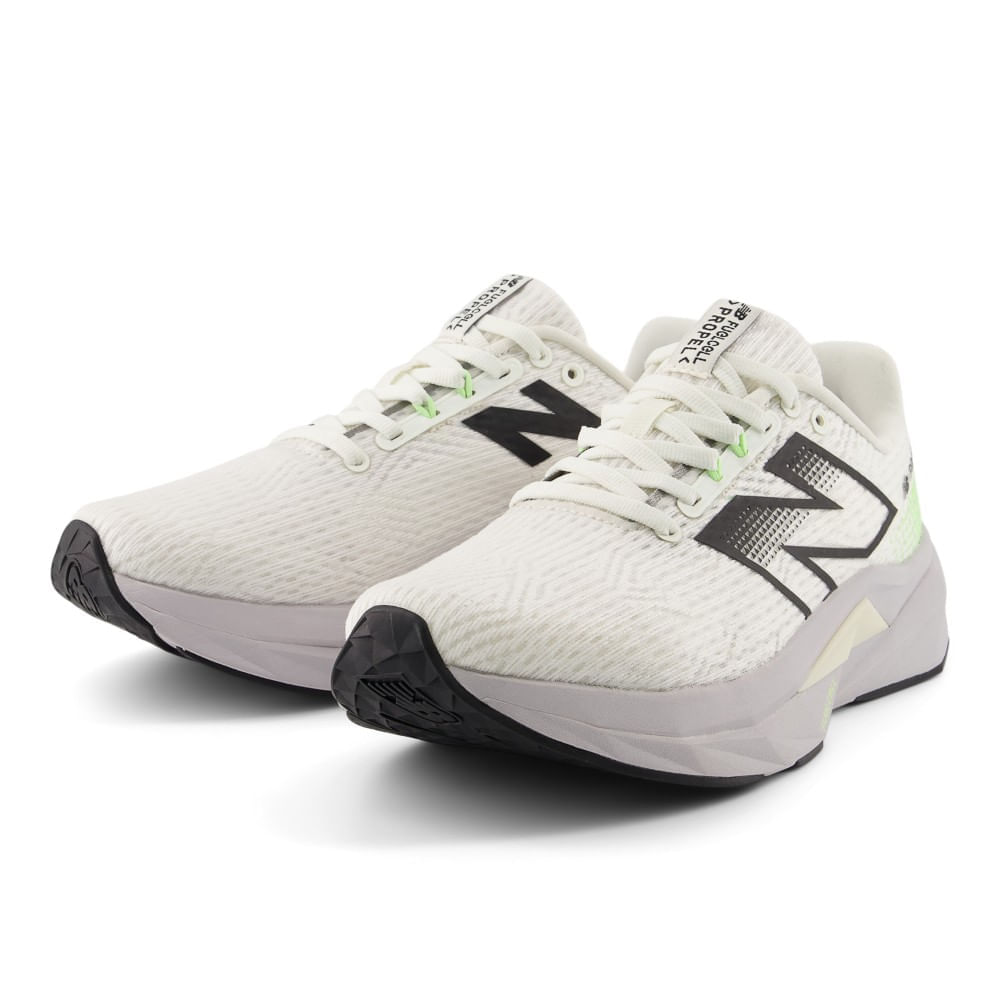 New Balance Propel V5 Tenis blanco de mujer para correr
