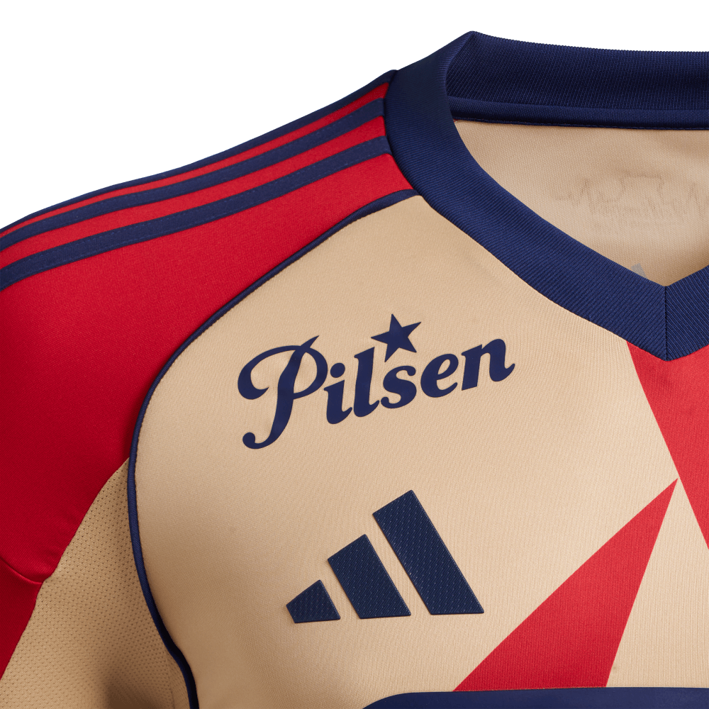Adidas Camiseta  Del Tercer Uniforme Del Indepe Camiseta De Equipo rojo de hombre para futbol