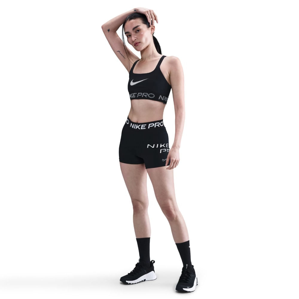 Nike W Np Ls Bra Tt Grx Top negro de mujer para entrenamiento