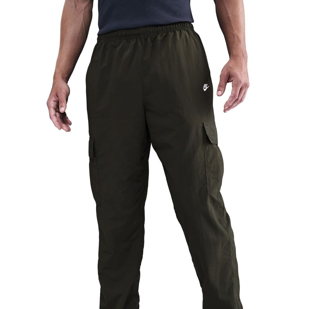 Nike M Nk Club Wvn Cargo Pant Pantalón verde de hombre lifestyle