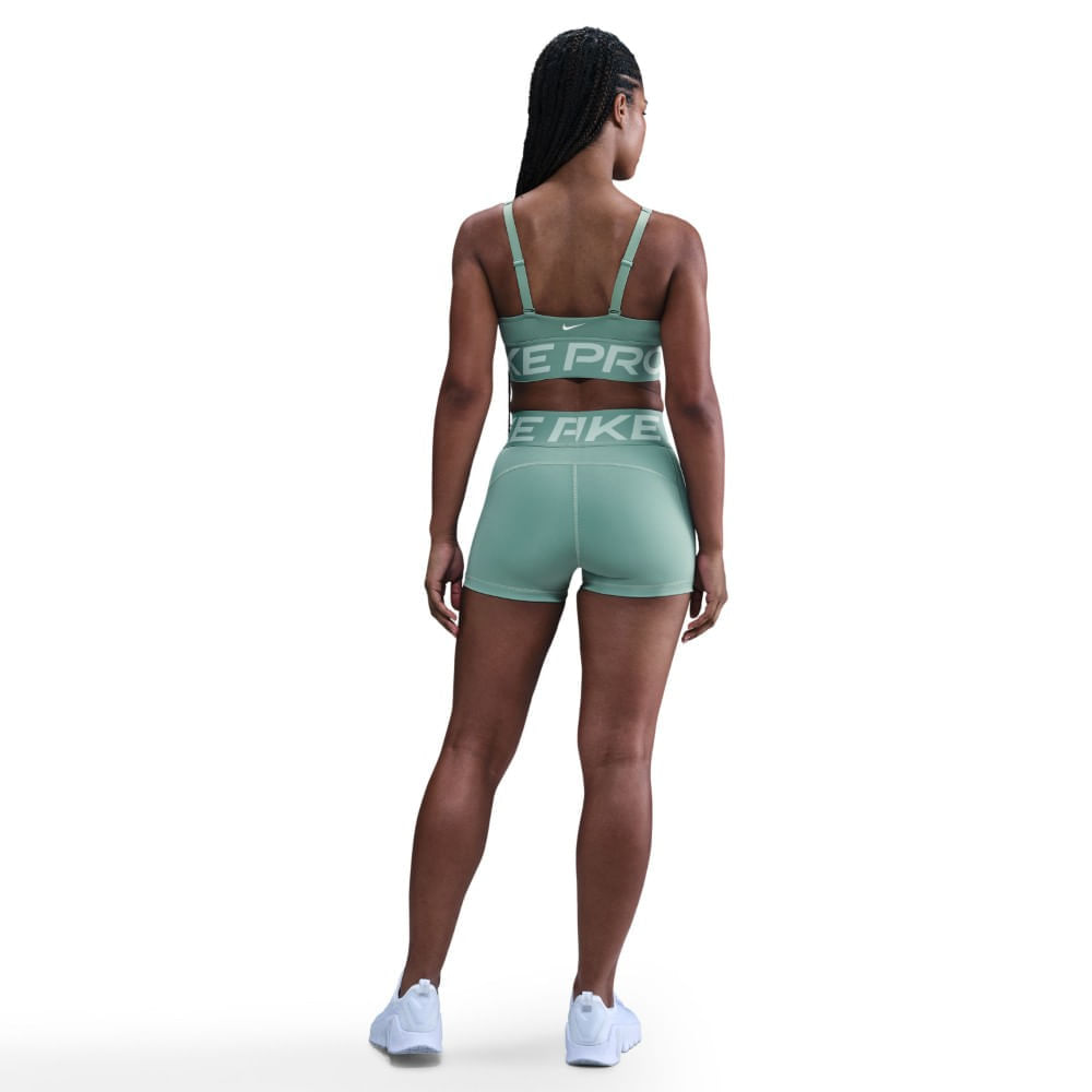 Nike W Np Sculpt Df Hr 3In Short Licra negro de mujer para entrenamiento
