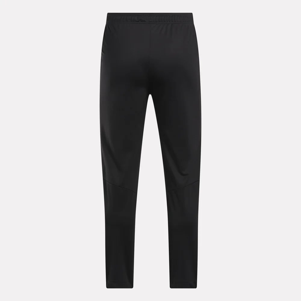 Reebok Id Train Knit Pant Pantalón negro de hombre para entrenamiento