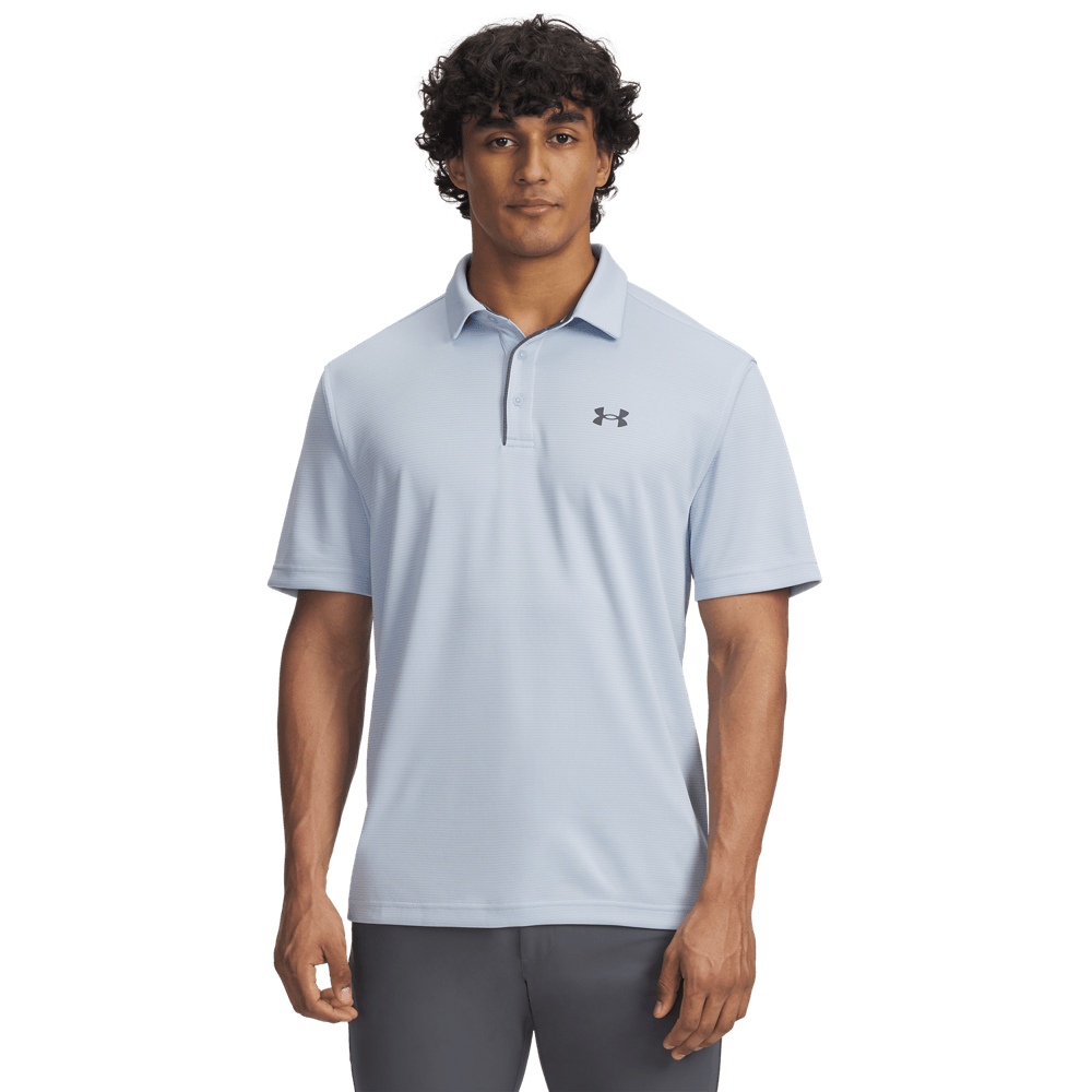 UA H Polo Polo azul de hombre para golf