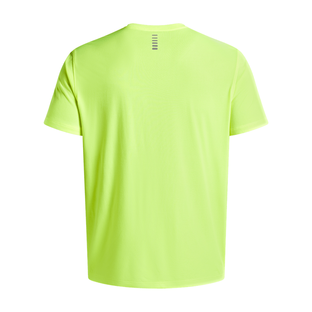 UA Launch Shortsleeve Camiseta Manga Corta amarillo de hombre para correr