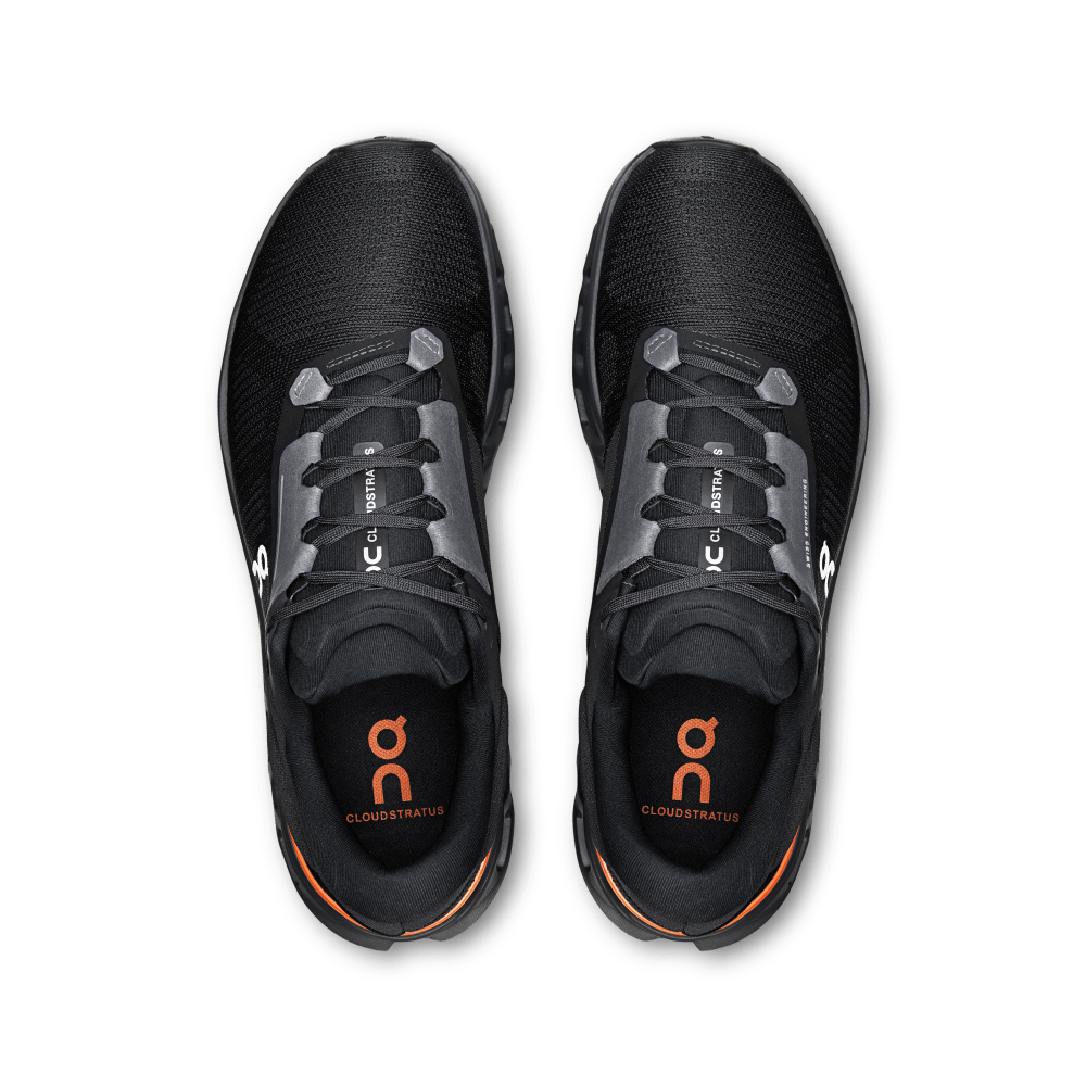 On Cloudstratus 3 Tenis negro de hombre para correr