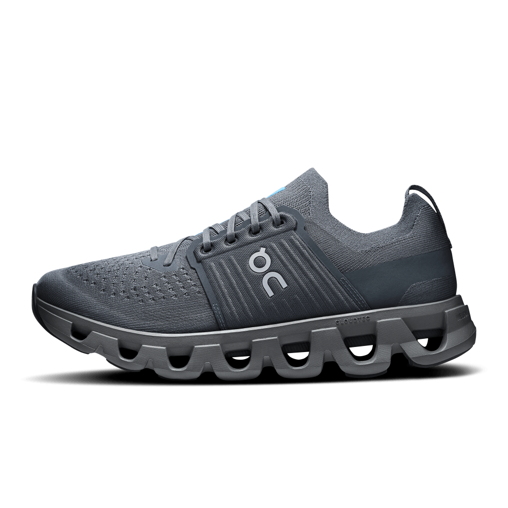 On Cloudswift 4 Tenis gris de hombre para correr