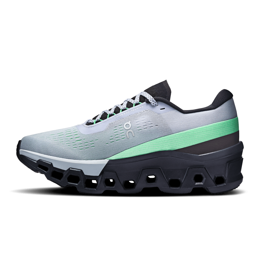 On Cloudmonster 2 Tenis blanco de mujer para correr