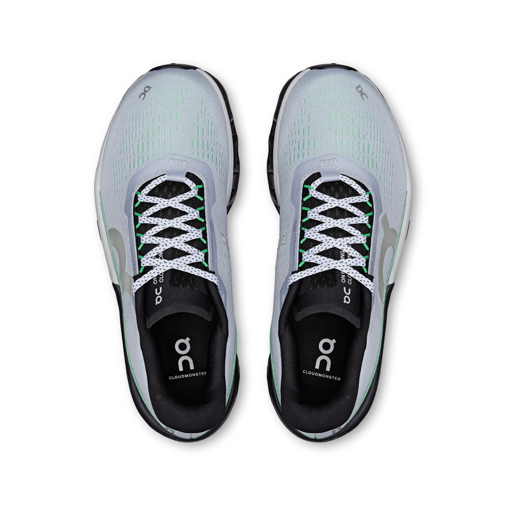 On Cloudmonster 2 Tenis blanco de mujer para correr