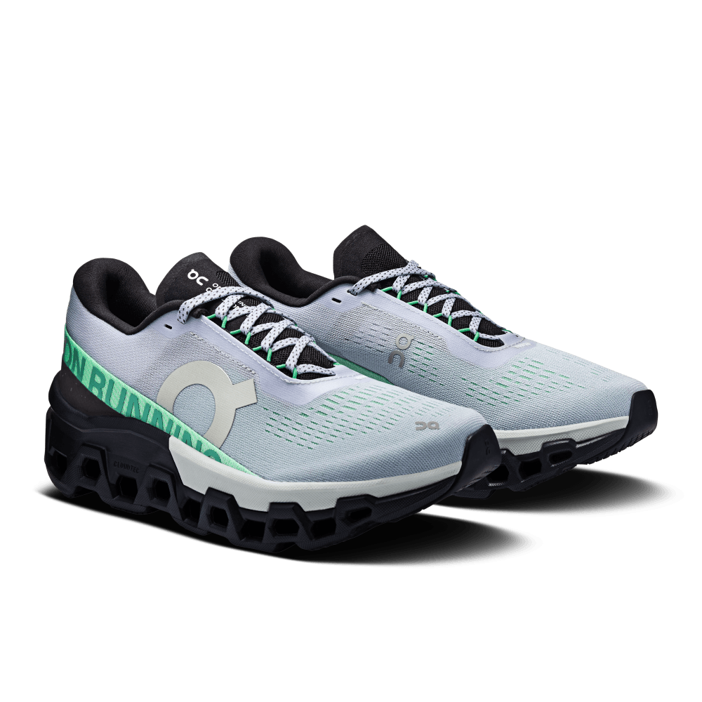 On Cloudmonster 2 Tenis blanco de mujer para correr