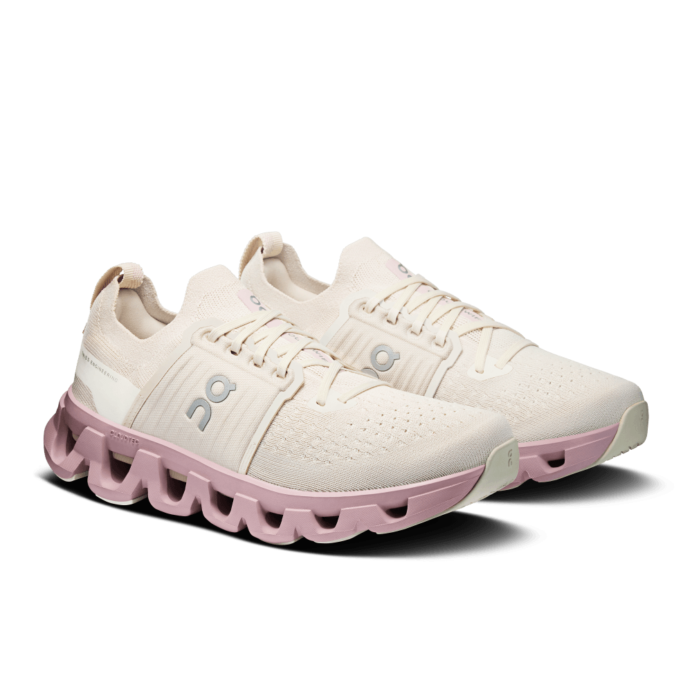 On Cloudswift 4 Tenis blanco de mujer para correr