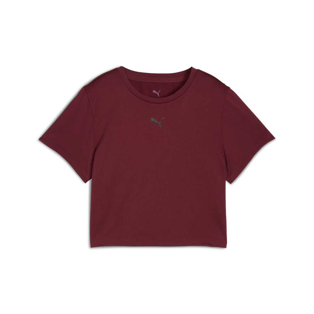 Puma Tad Essential Baby Tee W Camiseta Manga Corta rojo de mujer para entrenamiento