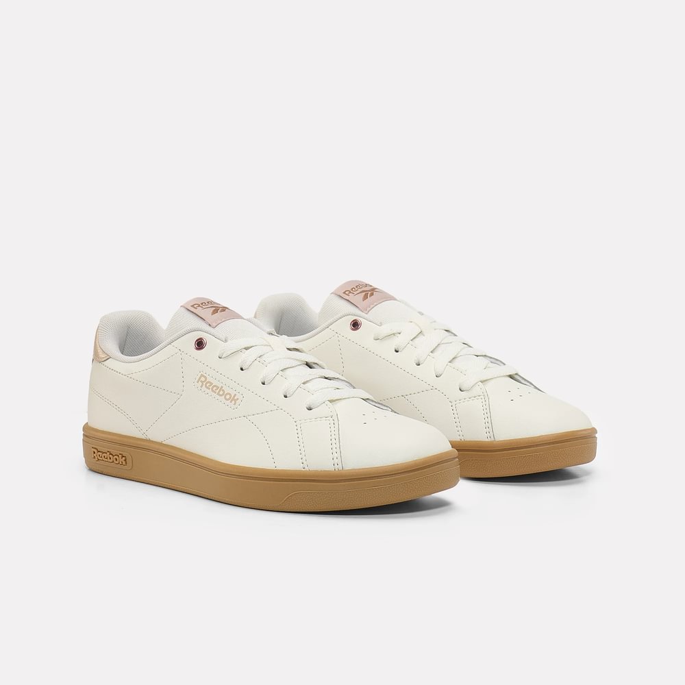 Reebok Court Clean Tenis blanco de mujer lifestyle