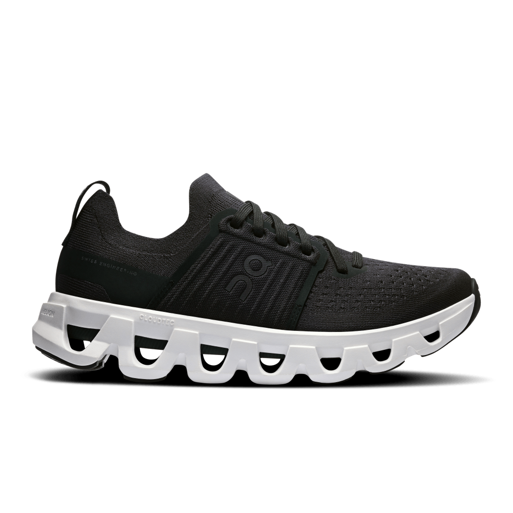 On Cloudswift 4 Tenis negro de mujer para correr