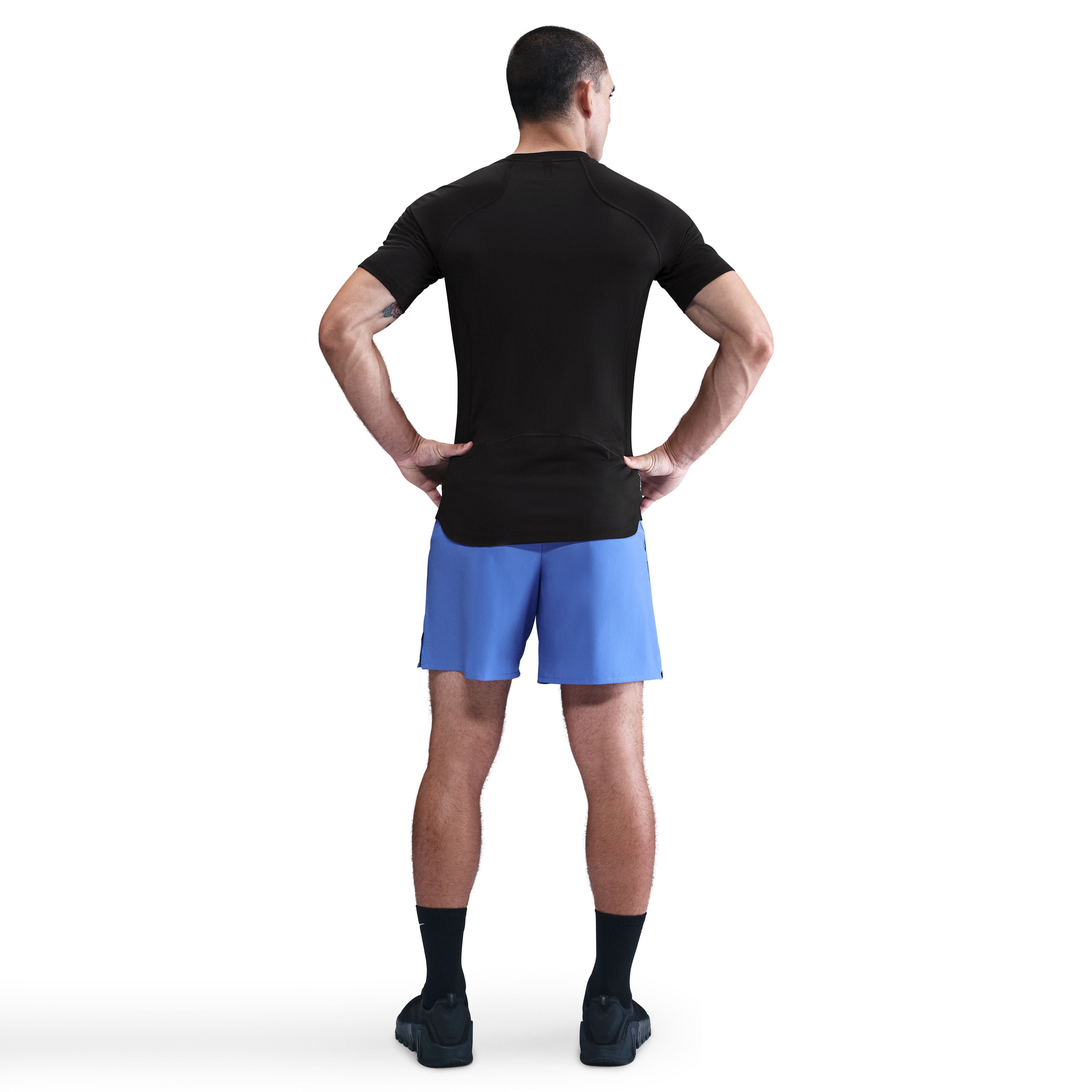 Nike M Np Df Npt Ss Top Camiseta Manga Corta blanco de hombre para entrenamiento