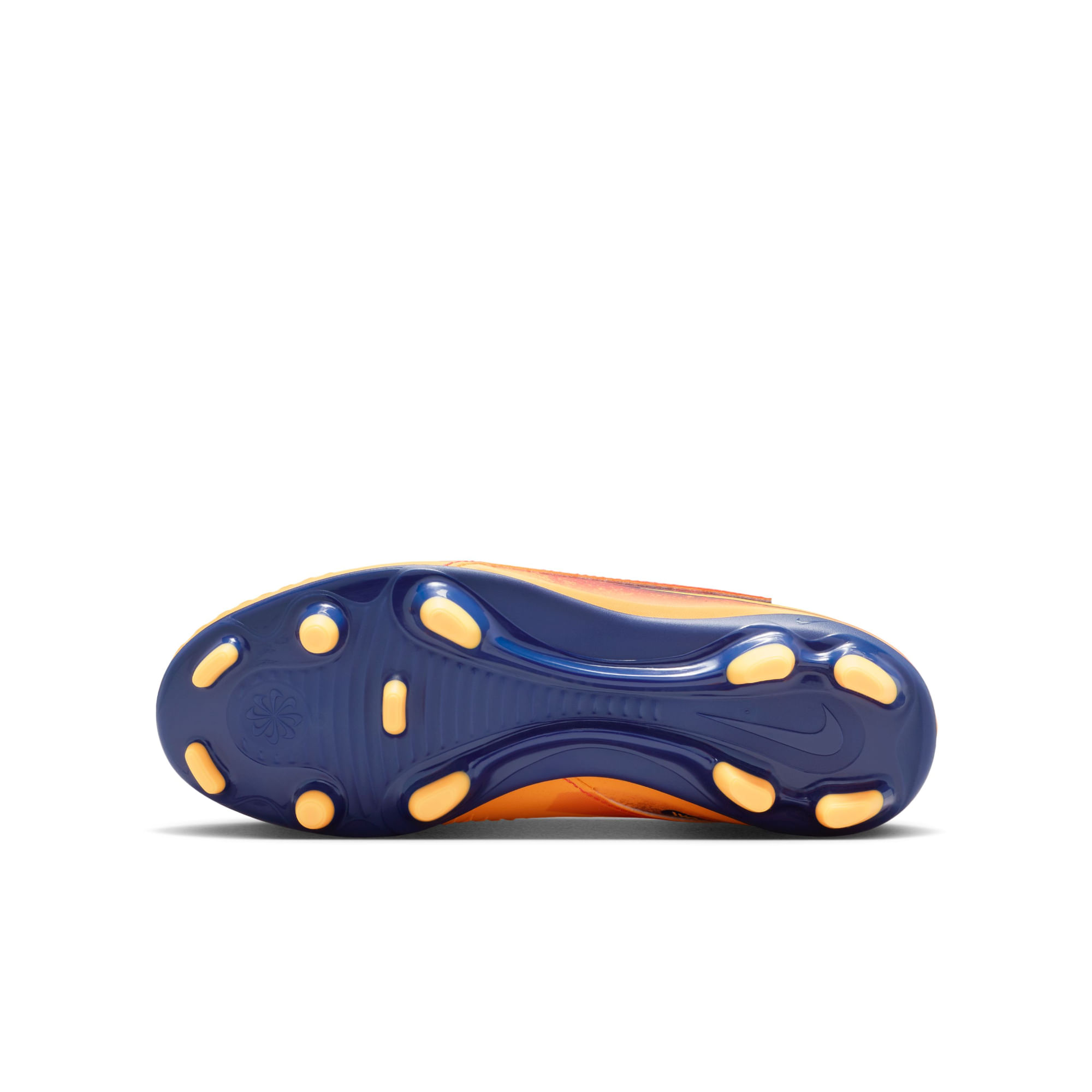 Nike Jr Phantom 6 Low Club Fg/Mg Eh Guayos naranja de niño para futbol