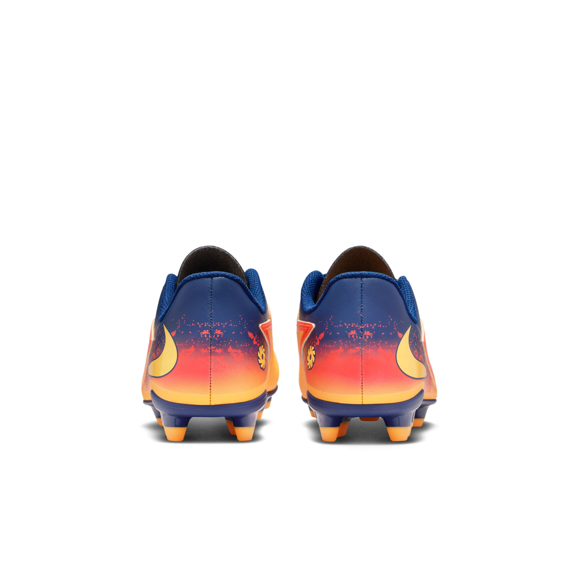 Nike Jr Phantom 6 Low Club Fg/Mg Eh Guayos naranja de niño para futbol