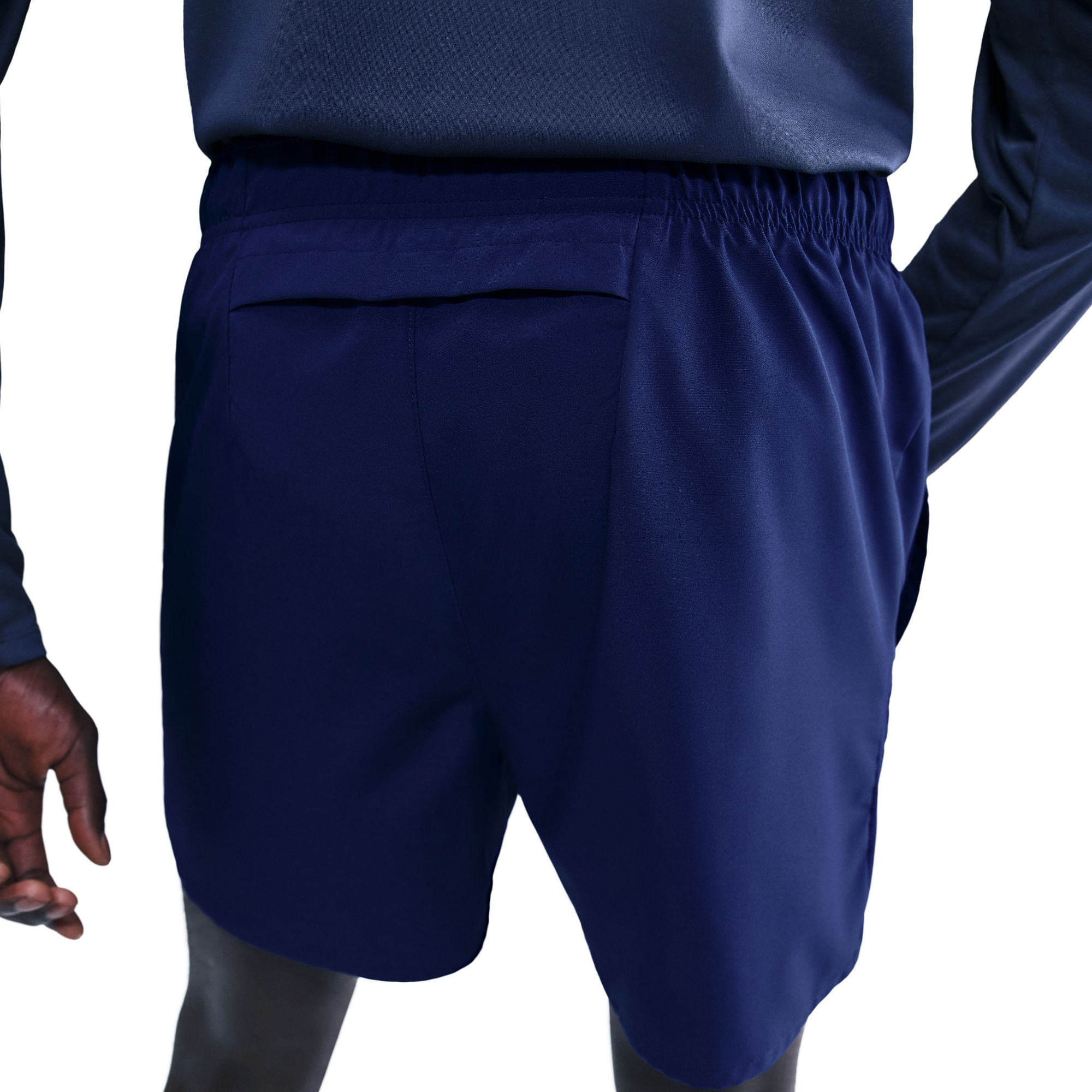 Nike M Nk Df Challenger 5Bf Short Pantaloneta azul de hombre para correr